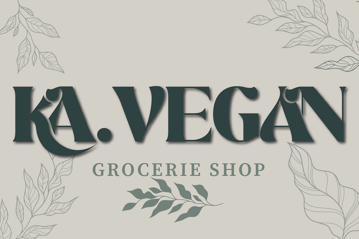 Kanilia | Modern Branding Font, a Serif Font by MchCrafter (Photo 7 of 12)
