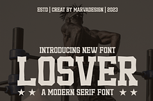 Losver - A Modern Serif