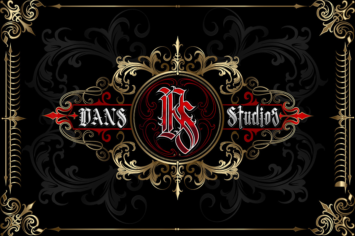 Stunegart FONT + Decorative, a Blackletter Font by dansdesign (Photo 5 of 7)