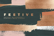 Painterly Shapes & Backgrounds, a Texture Graphic by Basia Stryjecka (Thumbnail 11 of 11)