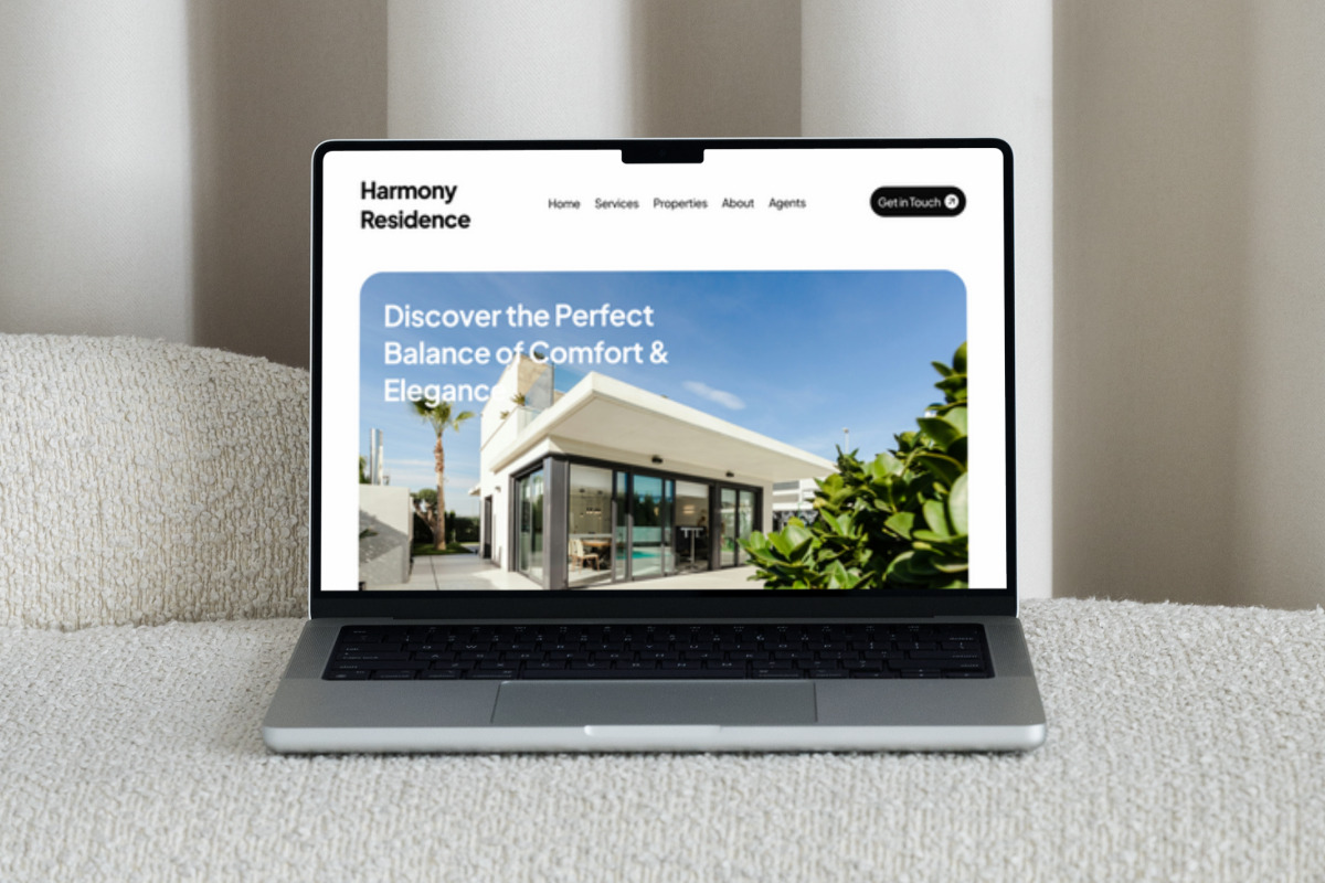 Harmony – Real Estate Landing Page, an App Template by productype1 (Photo 5 of 5)