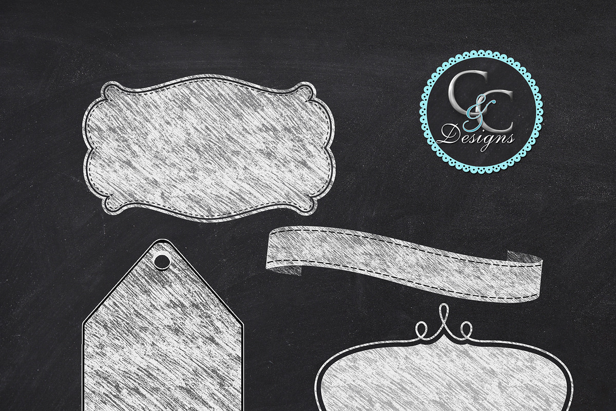 Chalkboard Tags