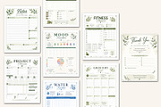 Standard 2027 Planner Structure, a Stationery Template by Designmela01 (Thumbnail 4 of 5)