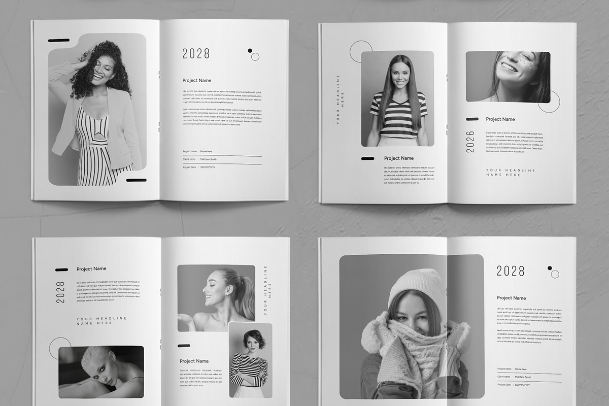 Portfolio Layout, a Magazine Template by ContestDesign (Photo 3 of 3)