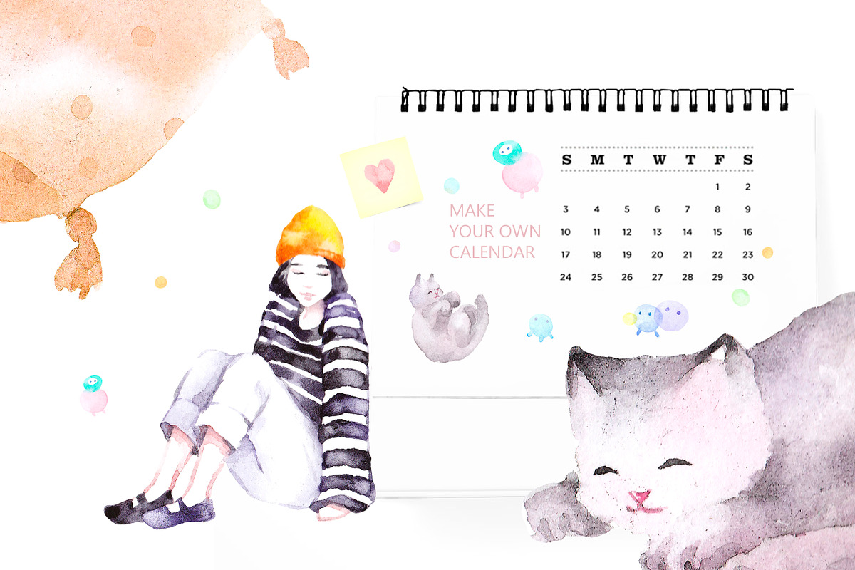 Mood girl, an Animal Illustration by Knysh Ksenya (Photo 5 of 7)
