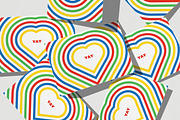 Greeting Card Pile Mockup (A2 Size), a Print Template by paper&stuff (Thumbnail 4 of 5)