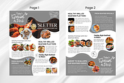 Canva Restaurant Newsletter Template, a Stationery Template by PixelCraft (Thumbnail 5 of 7)