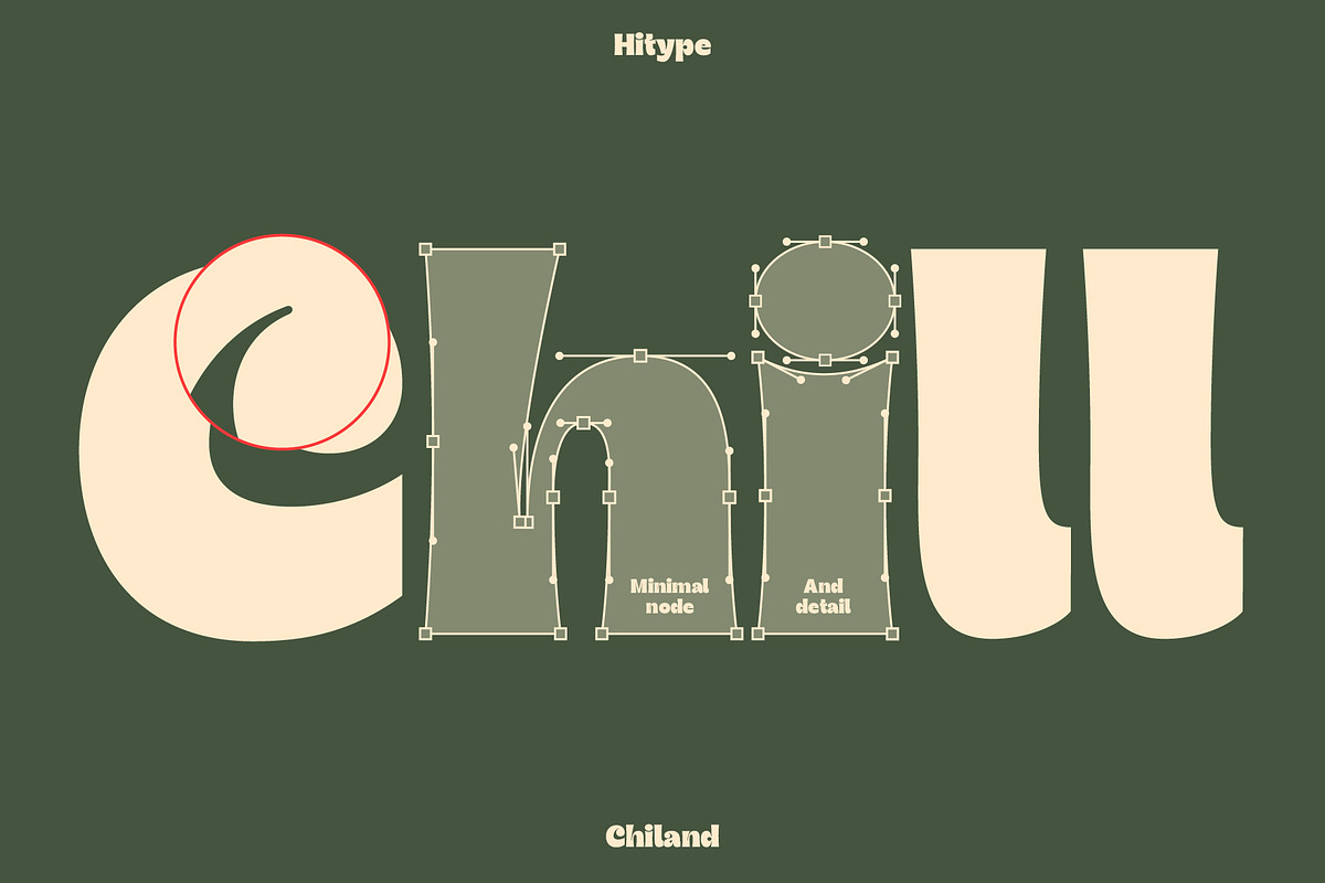 Chiland Display Typeface - Hitype, a Sans Serif Font by Hitype (Photo 2 of 11)