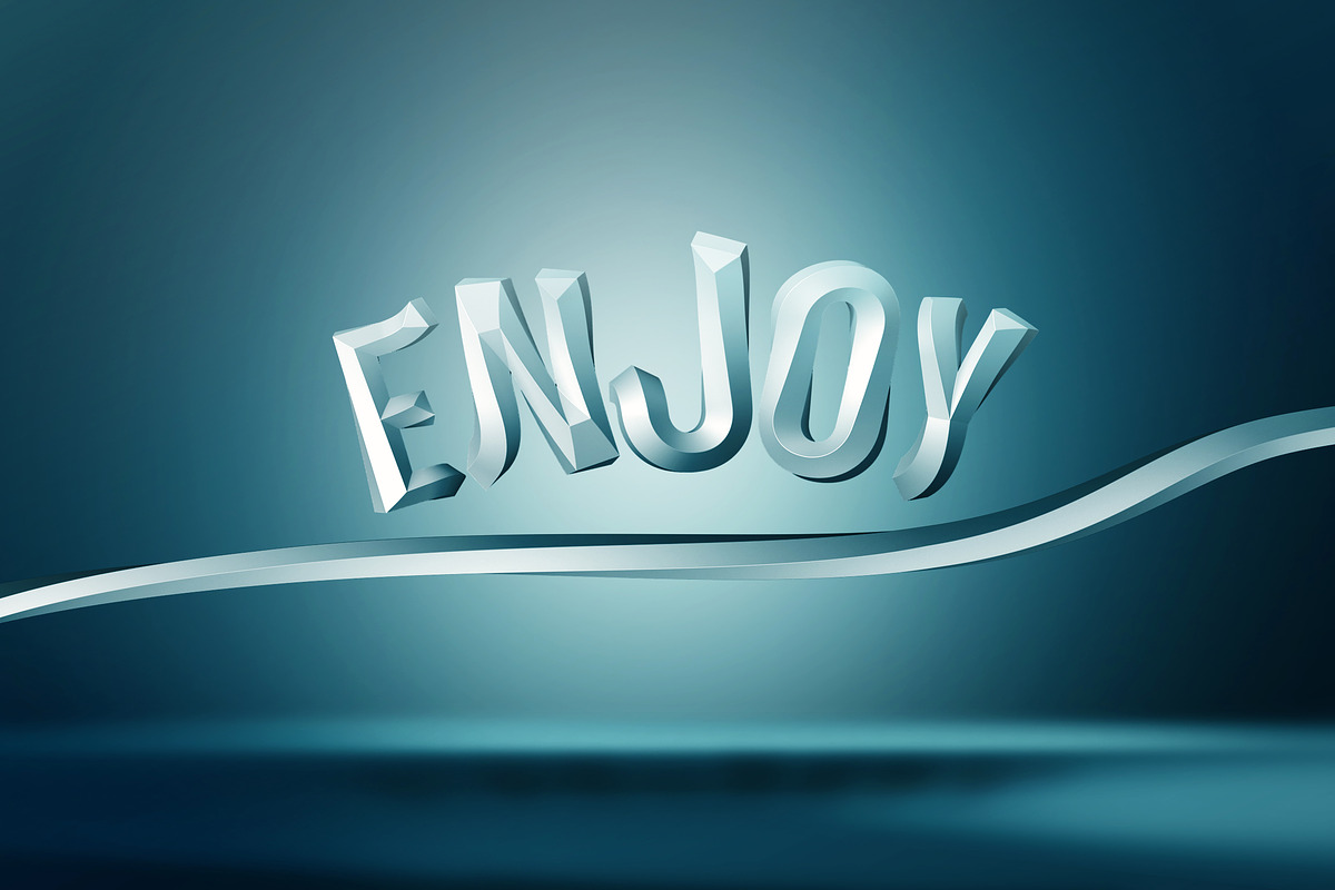 Twist Psd 3D Letters, an Object Graphic by GK Creative (Photo 10 of 10)