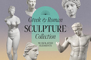 Greek & Roman Sculpture Collection, an Object Graphic by Graphic Goods (Thumbnail 1 of 15)