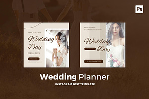 Wedding Planner Instagram Post