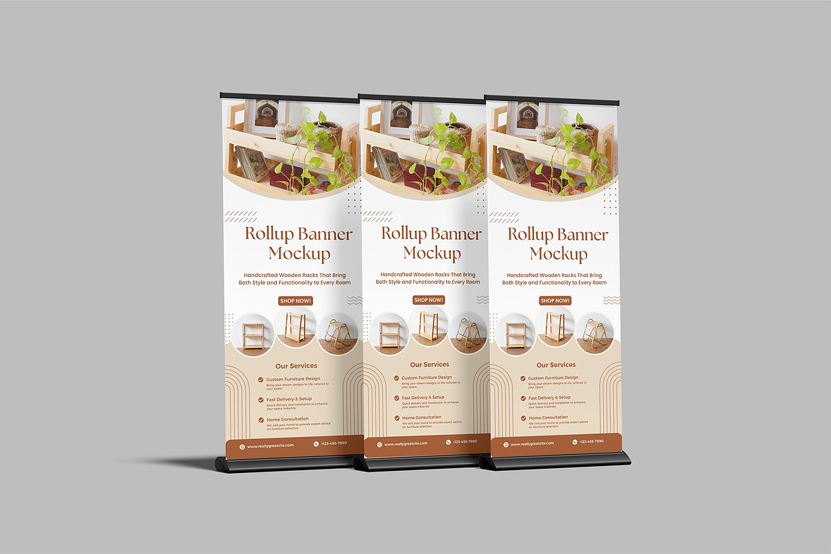 Banner Mockup, an Advertising Mockup by Bangdastudio (Photo 9 of 9)
