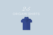 25 Origami Paper Shirts, an Object Graphic by katyapolo (Thumbnail 1 of 3)