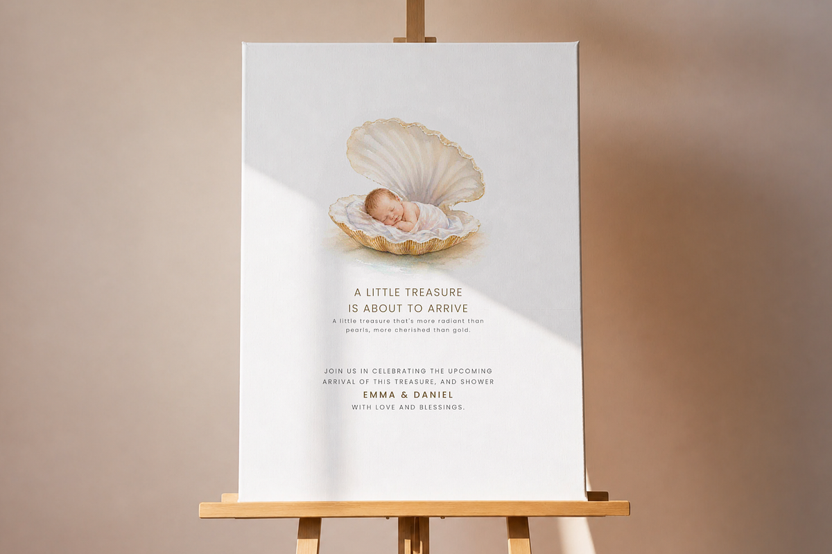 Baby Shower Template Bundle - 42, a Marketing Template by BloomToLife By Dona (Photo 11 of 11)