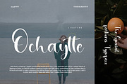 Ochaytte - Fun Script Font, a Script Font by Dhabee (Thumbnail 3 of 13)