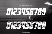 Vorexa - Modern Sport Font, a Sans Serif Font by Flawless And Co (Thumbnail 7 of 10)