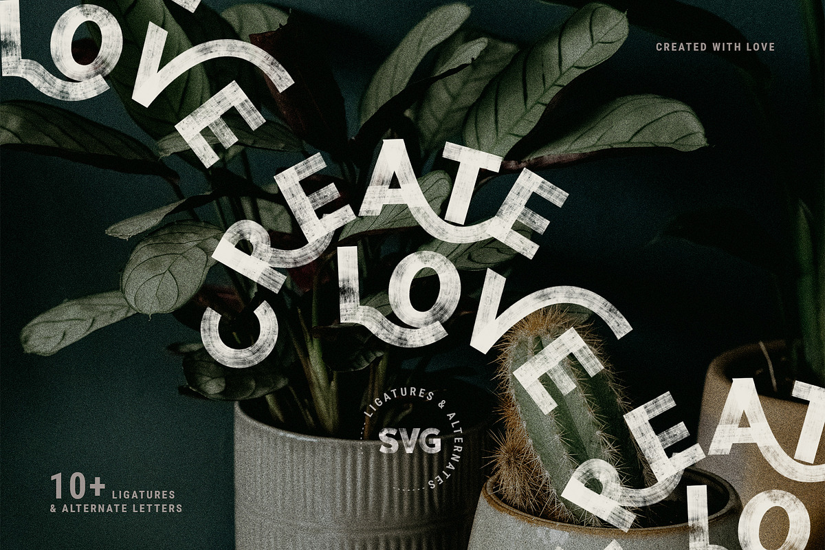 LYON & CREST - HandPainted SVG Type, a Sans Serif Font by SilverStag Type Foundry (Photo 5 of 22)