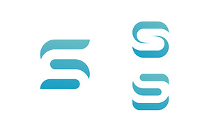 S Logo Design and template. Creative, a Branding & Logo Template by T.Vooka