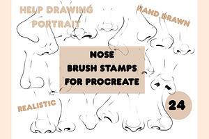 Portrait Brush Stamps Bundle