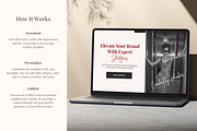Sales Funnel Canva Landing Page, a Landing Page Template by GlamWebDesigns (Thumbnail 8 of 8)