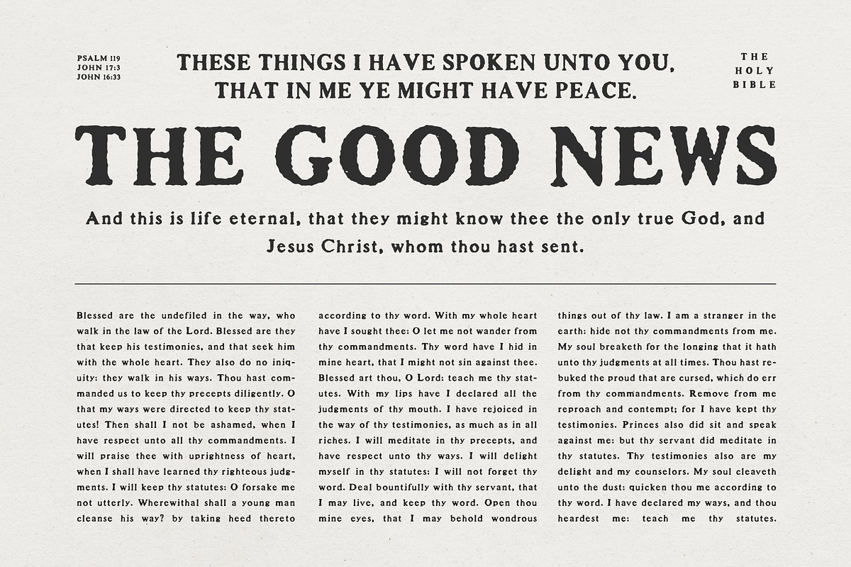 Apothecary Serif Font Collection, a Serif Font by pixelcolours (Photo 9 of 14)
