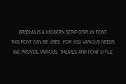 Drooma - Thin Sans Font, a Sans Serif Font by Iqsiart Studio (Thumbnail 4 of 6)