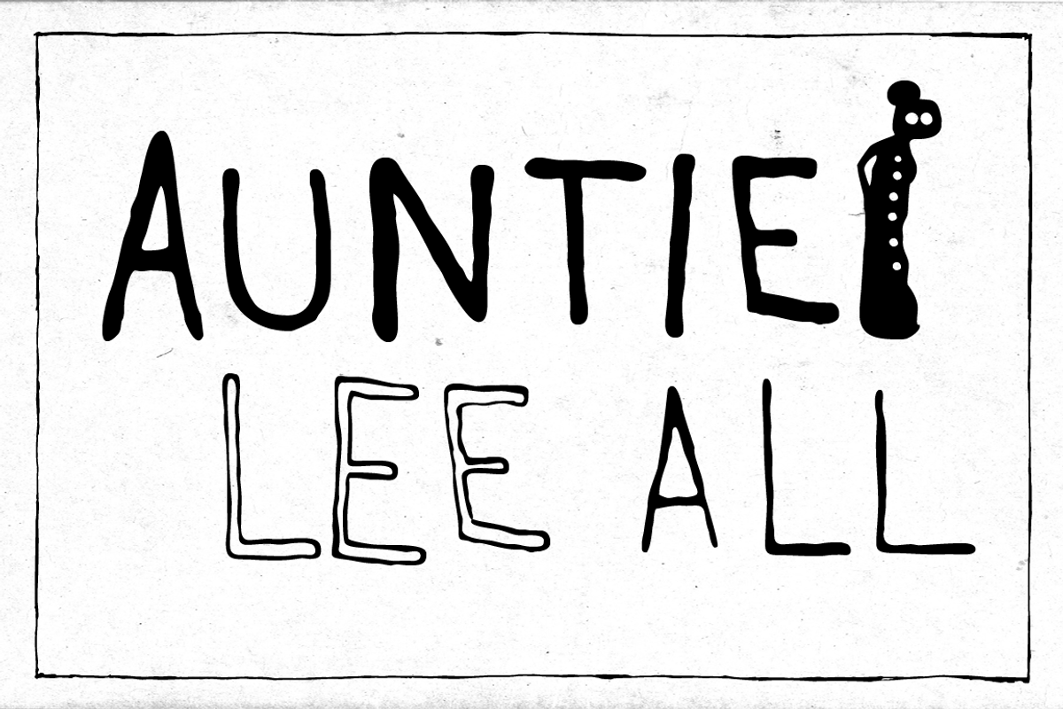 Auntie Lee - complete (3 fonts)