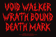 Stemcruz - Distressed Metal Font, a Blackletter Font by Japa Mantra (Thumbnail 2 of 7)