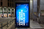 Milan Outdoor Ad Screen MockUps Set, an Advertising Mockup by Graphic Shelter (Thumbnail 7 of 7)