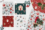Santa & Nutcracker Christmas Clipart, a Decorative Illustration by Jenny Quince (Thumbnail 7 of 12)