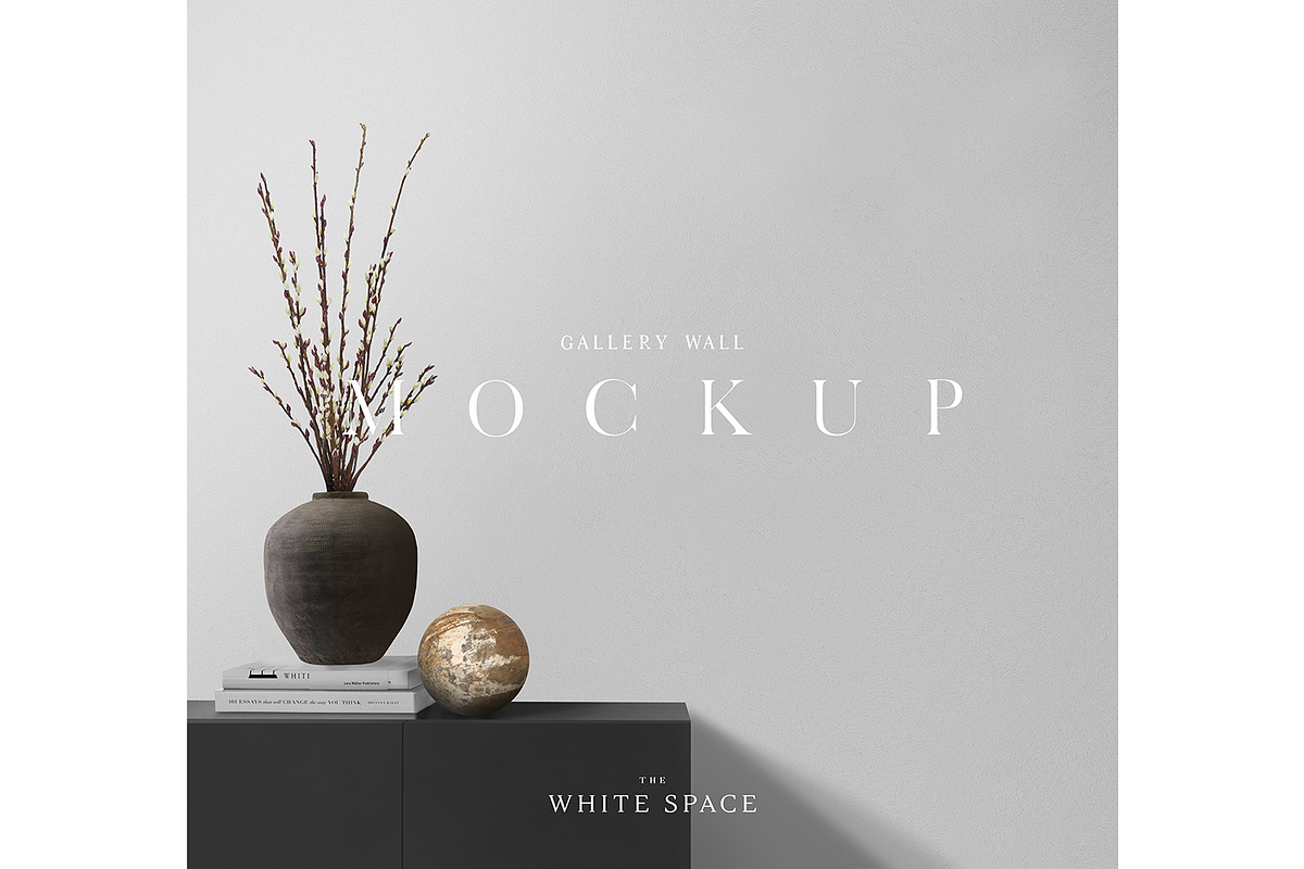 Frame Mockup Editable & Customisable, a Print Template by The White Space Co. (Photo 2 of 8)