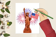 Memorial Day Sublimation Clipart, an Illustration by RobertsArt (Thumbnail 6 of 7)