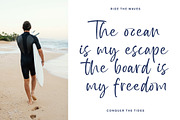 Bright Nastury Texture Brush Font, a Script Font by stylishtype.co (Thumbnail 6 of 20)