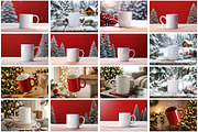 Christmas Mug Mockup, a Merchandise Mockup by Forhadx5 (Thumbnail 3 of 4)