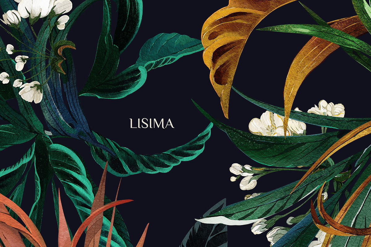 Tropics - seamless tropical pattern, a Pattern Graphic by Lisima (Photo 6 of 10)