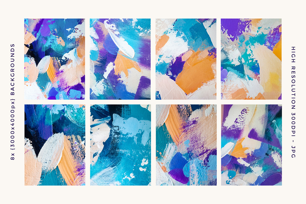 ColourFusion - Abstract Backgrounds, a Texture Graphic by Carla Fern Designs (Photo 8 of 10)