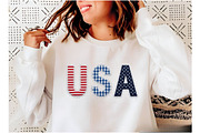 Brushstroke USA Png American Flag, an Illustration by Designking (Thumbnail 6 of 6)