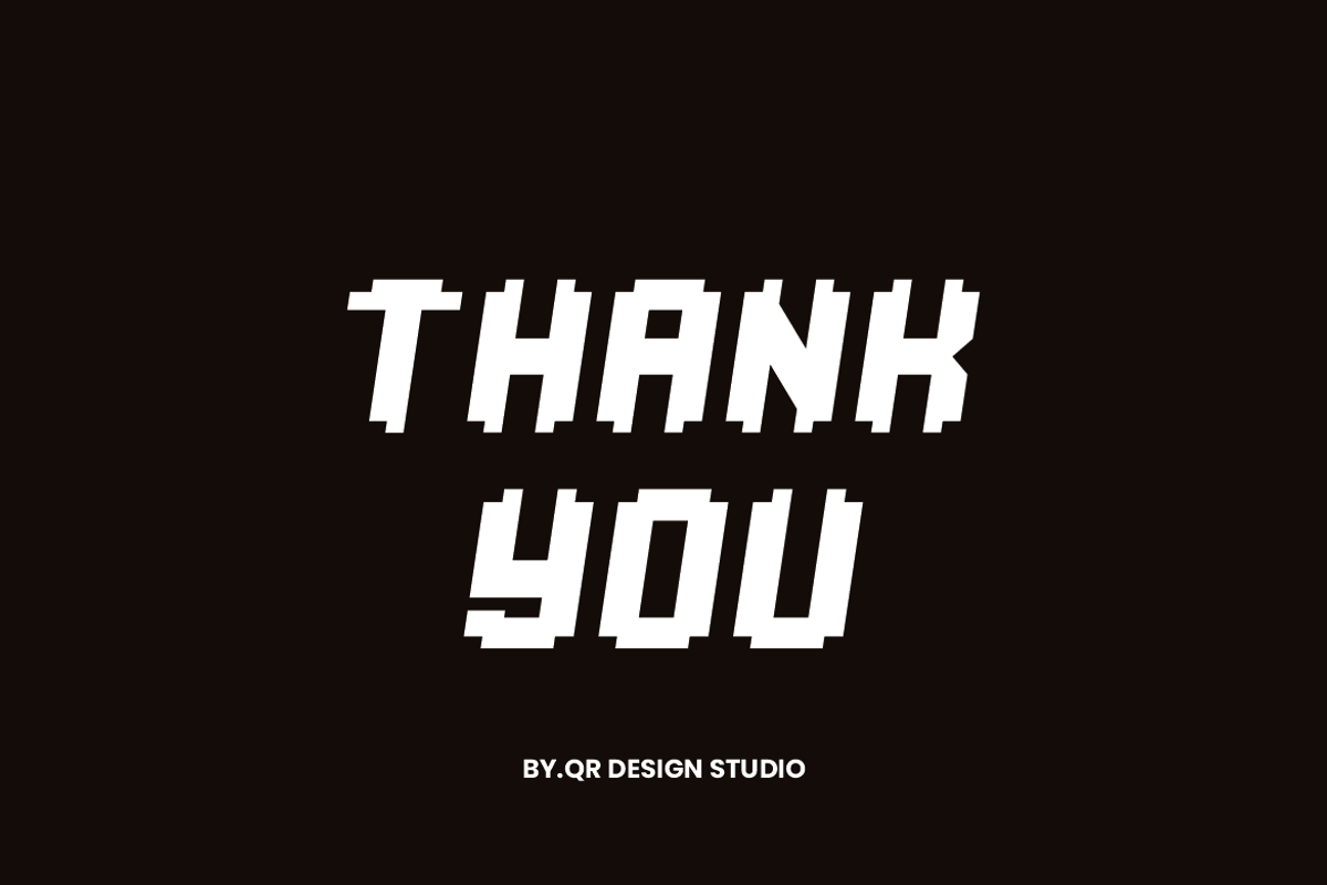 Gopixely - Game & Pixel Font, a Sans Serif Font by QR Design Studio (Photo 6 of 6)