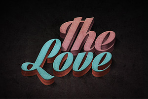 Retro Text Style