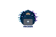 Hacker logo template, a Branding & Logo Template by Andrey Yaroslavtsev (Thumbnail 2 of 2)