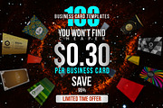 100 Massive Business Card Bundle, a Business Card Template by Marvel (Thumbnail 3 of 6)