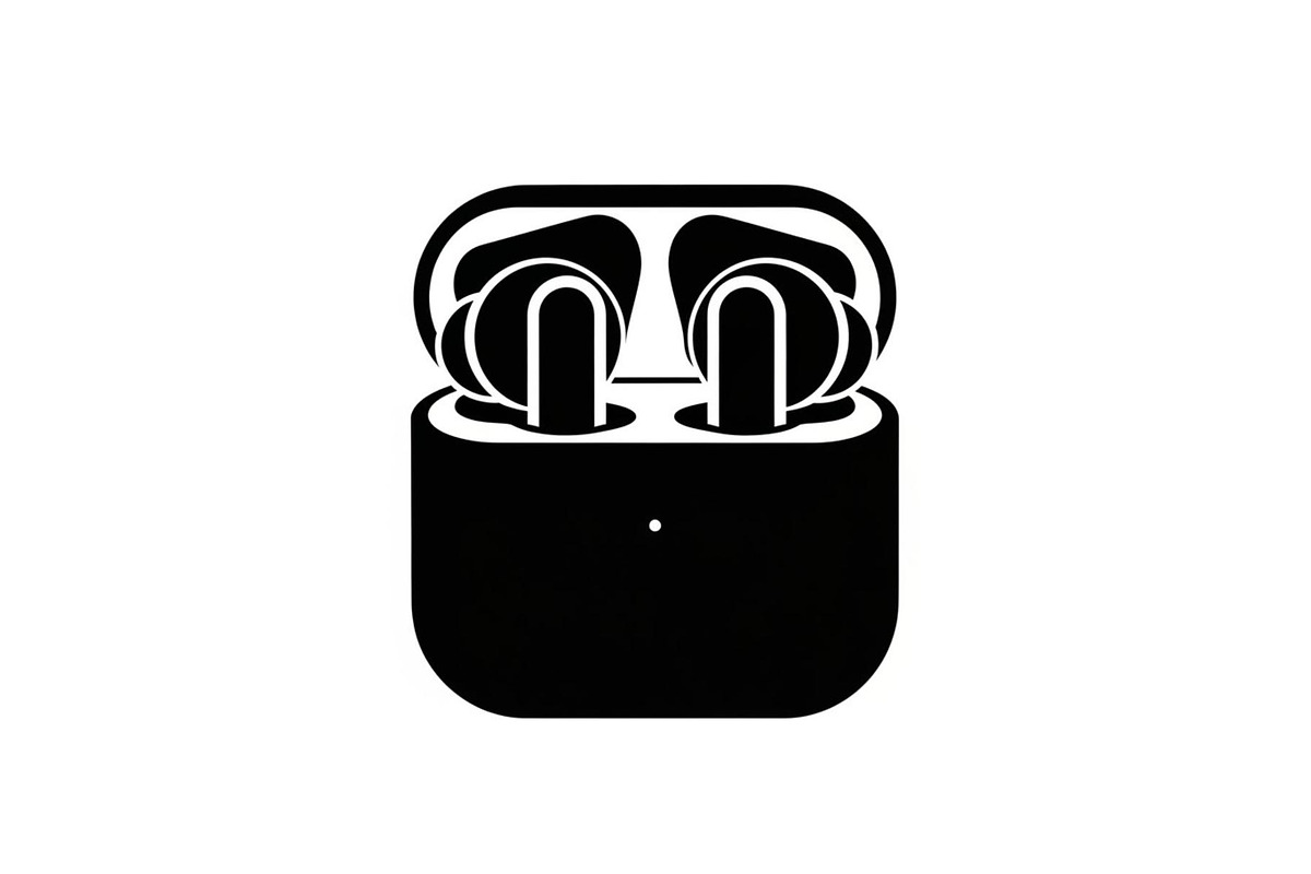 50 Wireless Earbuds Silhouette Icon, an Illustration by abu67222 (Photo 13 of 51)
