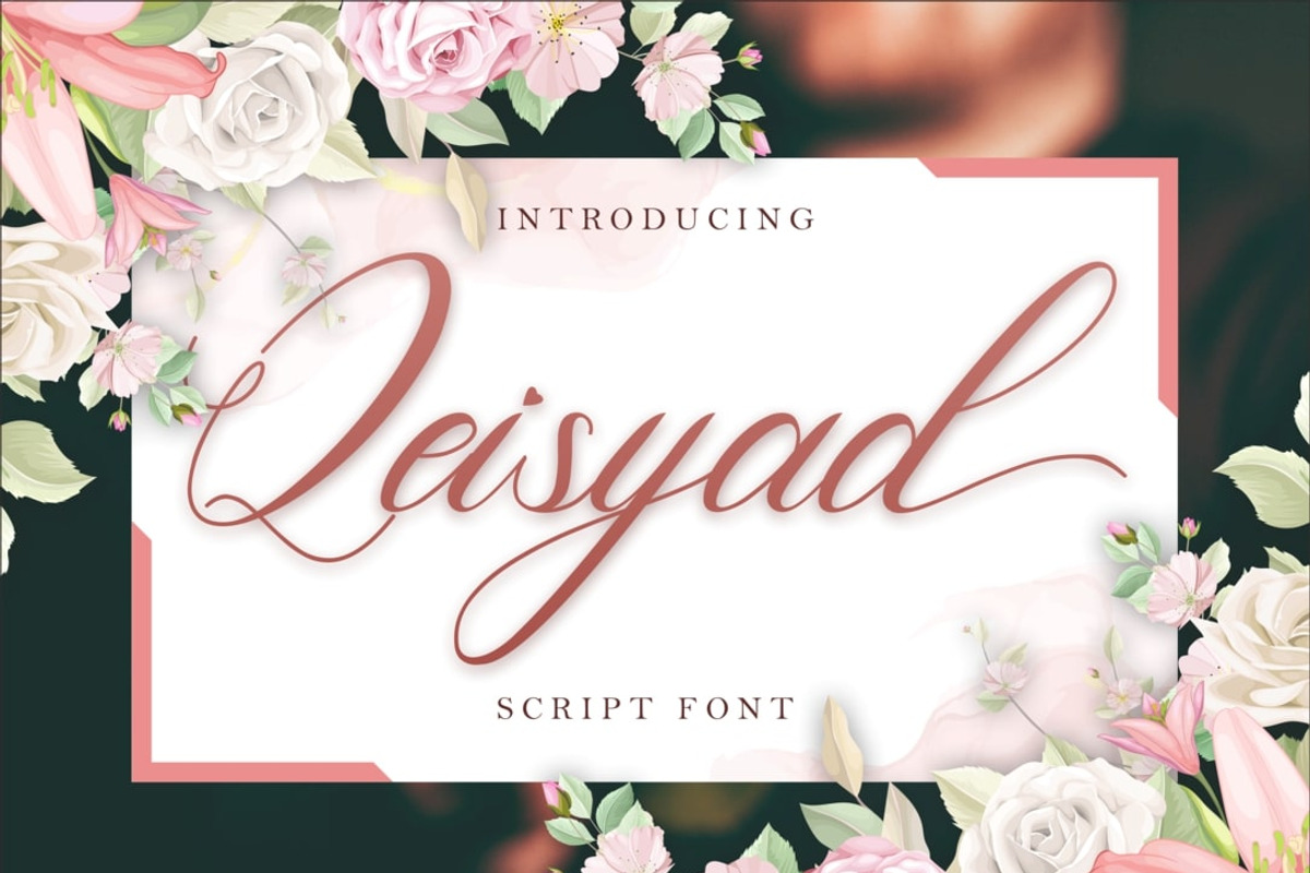 Qeisyad - Script font, a Script Font by Last Klub (Photo 6 of 12)
