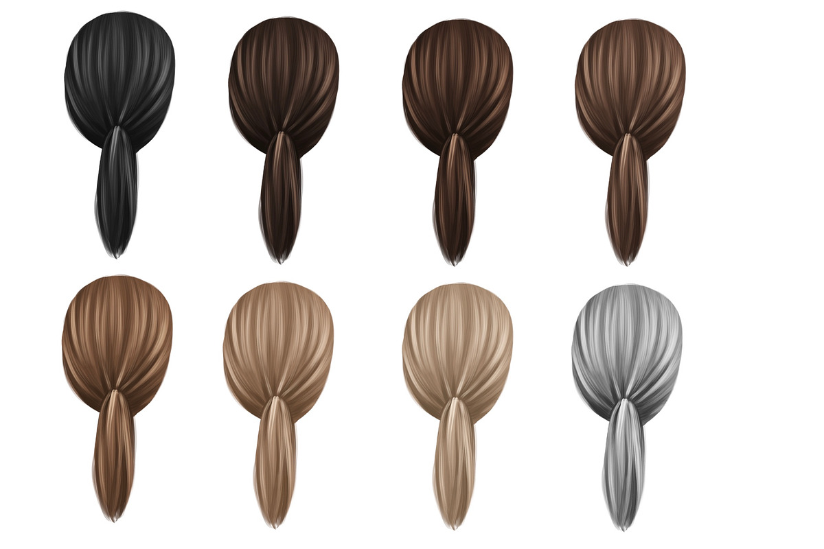 100 Men's Hairstyles PNG, an Illustration by Elenbushe (Photo 8 of 9)
