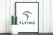 Phoenix Bird Animal Head Flying Logo, a Branding & Logo Template by jongcreative (Thumbnail 3 of 3)