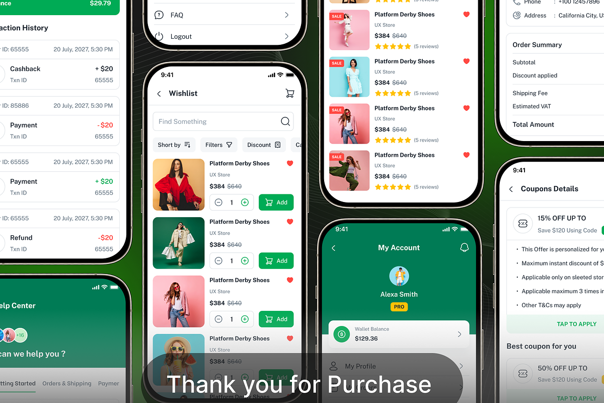 Multivendor eCommerce PWA Template preview 8
