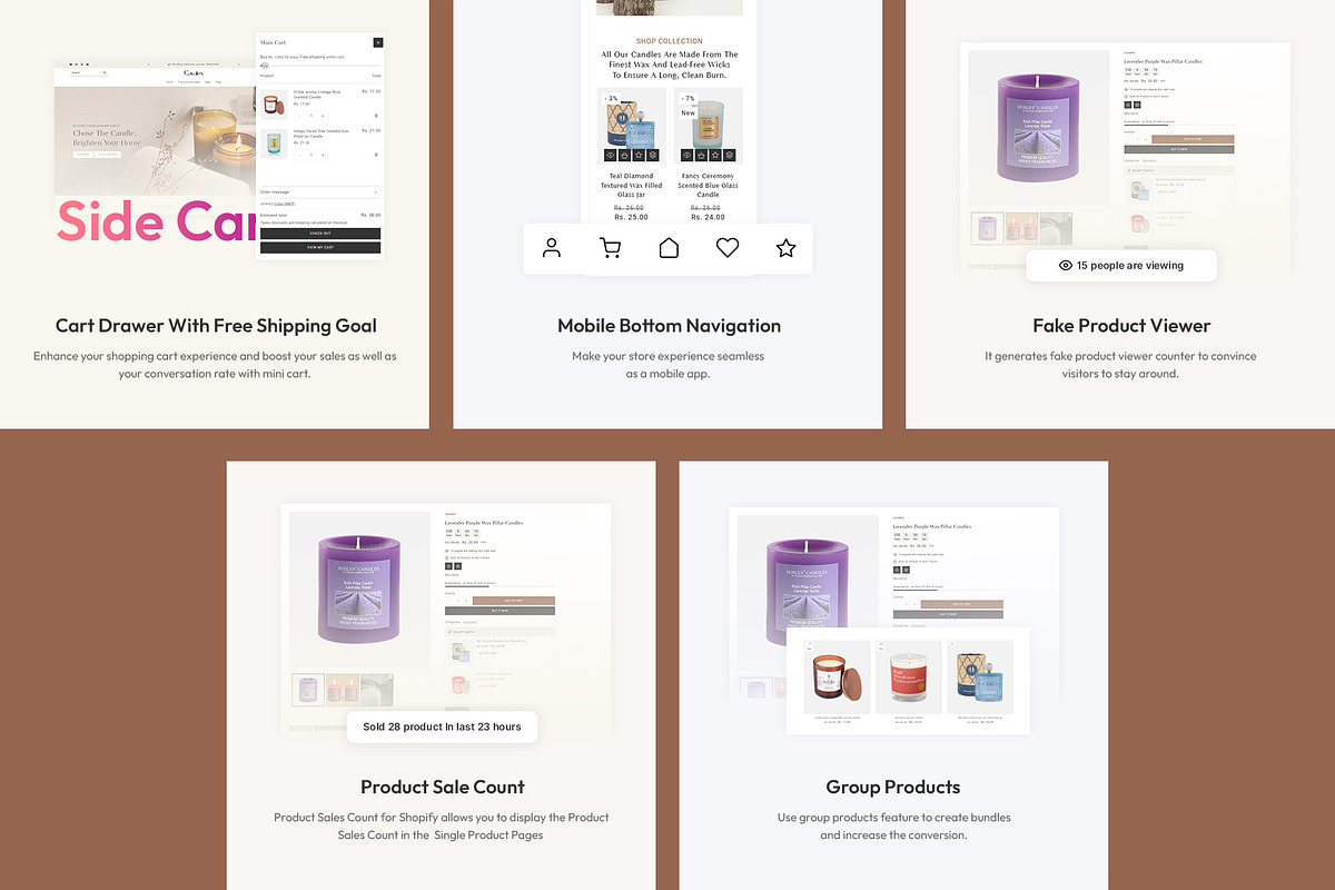 Candle | Shopify Theme, a Shopify Template by LogicGo Shopify Experts (Photo 5 of 6)