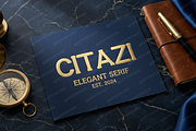 Citazi - A Sophisticated Serif, a Serif Font by Astuti Studio (Thumbnail 17 of 23)