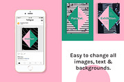 Instagram Posters with animations, a Social Media Template by dookit studio (Thumbnail 7 of 14)
