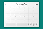 2027 Monthly Planner (MP050-27), a Stationery Template by mikhailmorosin (Thumbnail 4 of 6)